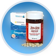 Přírodní Omega-3 a Žen-Šen Energie bodují