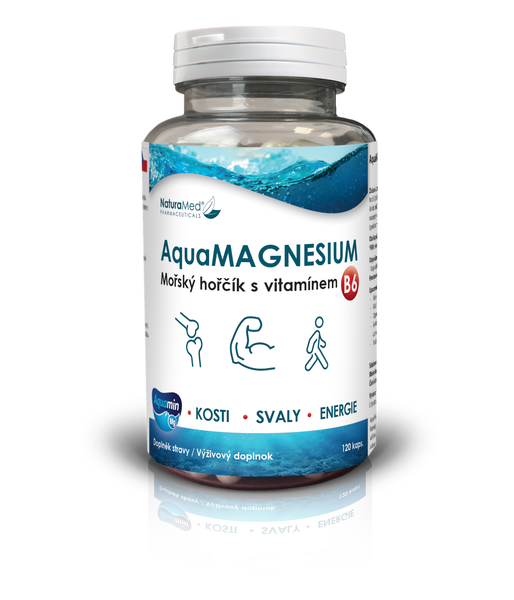 NaturaMed AquaMagnesium 120 kapslí
