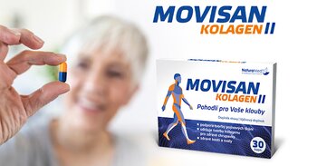 Představujeme novinku: Movisan Kolagen II pro radost z pohybu