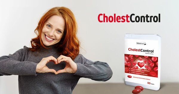 CholestControl udrží váš cholesterol na uzdě.