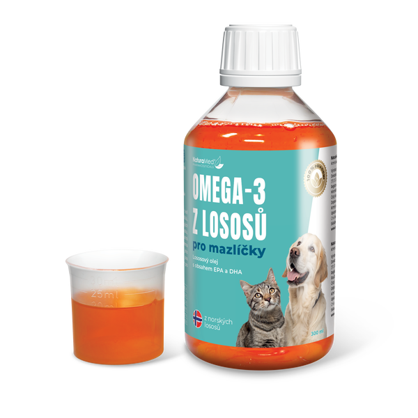 Omega 3 z lososů pro mazlíčky