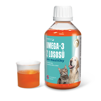 Omega 3 z lososů pro mazlíčky