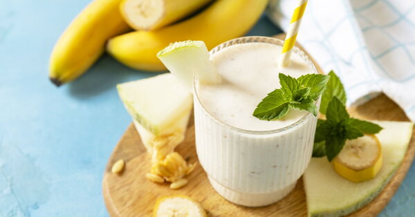 Sójové smothie s banánem