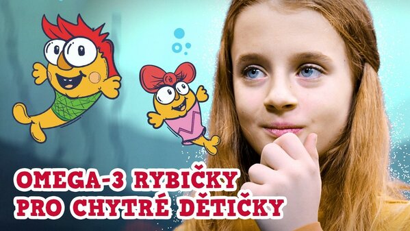 Celý červen oslavujeme Mezinárodní den dětí s produktem měsíce  OmegaMarine Rybičky