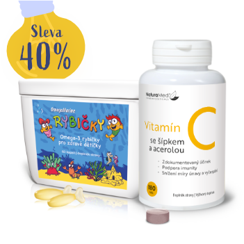 OmegaMarine Rybičky a Vitamín C