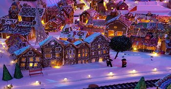 Vánoce v norském Bergenu: Zažijte dokonalé Vánoce  v největším  perníkovém městečku na světě!
