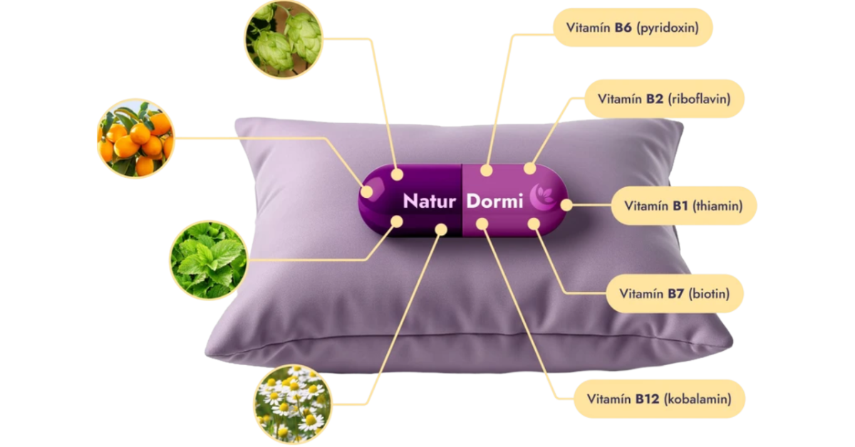 NaturDORMI: Ingredience pro podporu spánku. Které to jsou?