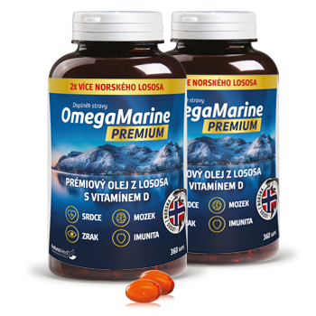 NaturaMed OmegaMarine Premium 720 kapslí