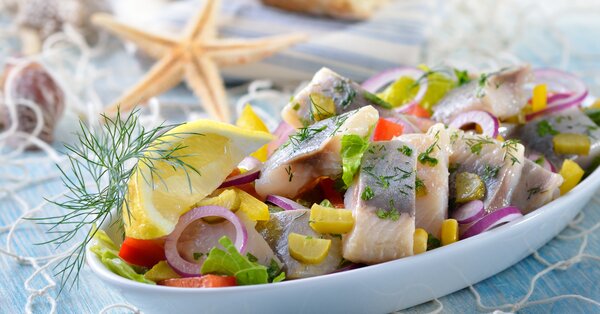Lehký rybí salát